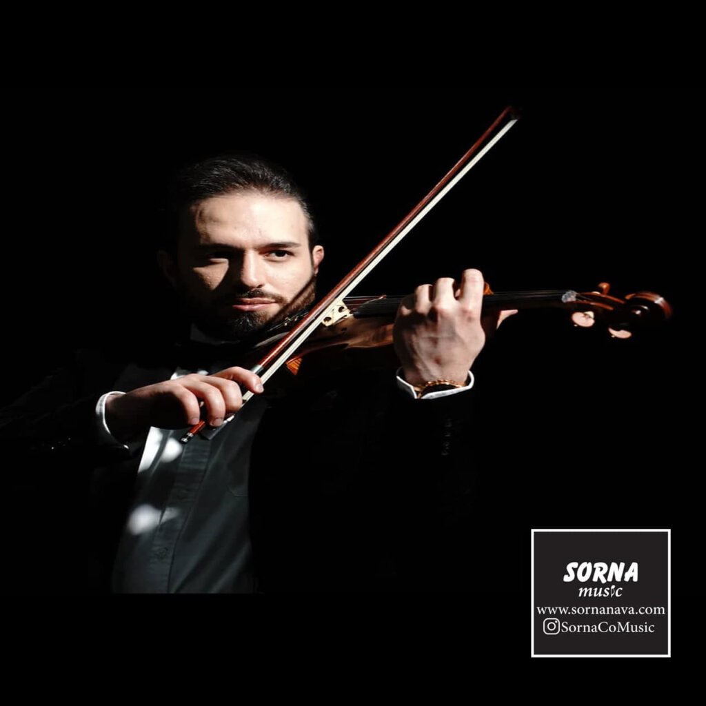 کار یلدایی زیبا  از استاد امید شریفی (مدرس و نوازنده ویلن)